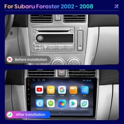 AWESAFE PX9 Plus Car Radio For Subaru Forester SG 2002 - 2008 wireless CarPlay Android Auto No 2 din 2din DVD
