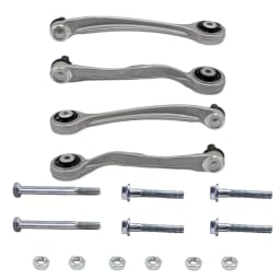 Left Right Front Rear Wishbones Upper Control Arm Kit for Audi A4 8D5,8D2,B5 1994-2001