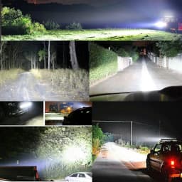 CO LIGHT 6D LED Light Bar 210W 44" LED Bar Single Row Combo Work Light 12V DRL for ATV SUV Truck Tractor Boat Auto Driving Light