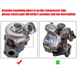 Turbocharger E90 E91 E87 for BMW 320D 120D M47 163HP Turbo + Gasket 1165228749607 4716166 7795499 7795498 779549807