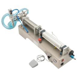 100-1000ML Automatic Self-priming Pneumatic Liquid Filler Filling Machine 304 Stainless Steel for Honey Cream Cosmetics Paste