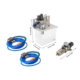 3L Spray Cooler Coolant Pump Oil Mist Sprayer Lubrication Spray System Mist Machine for CNC Lathe Milling Drill Grind Machine