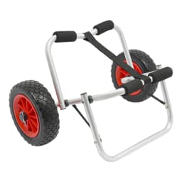 Three Brackets (Solid Wheels) For Medium-Sized Kayak Trailer Made Of High-Quality Aviation Aluminum Material