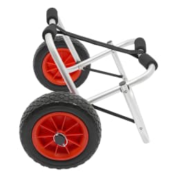 Three Brackets (Solid Wheels) For Medium-Sized Kayak Trailer Made Of High-Quality Aviation Aluminum Material