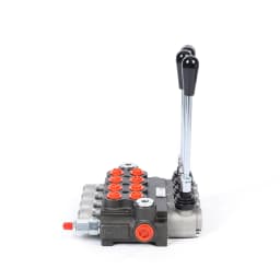 4Spool P40 Hydraulic Directional Control Valve Manual Operate 13Gpm For Double Acting Cylinders
