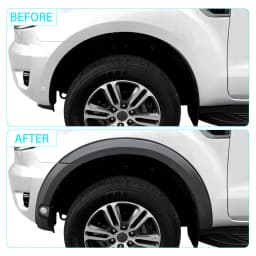 4 Inch Slim Fender Flares Kits Fit For Ford Ranger 2015-2018,2019-2022 T7 T8 MK2 MK3 PX2 PX3 Wheel Arch Protection 4X4 Car Parts