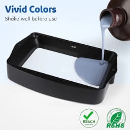 ELEGOO ABS-Like Resin 1KG 3D Printer Resin 405nm LCD UV Curing Resin With High Precision and Higher Tenacity for LCD 3D Printing