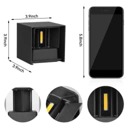 LED Wall Light External Stairs Interior House Wall Outdoor Waterproof Bedroom Living Room Lamp Fixture Decorative Home Wall Led
