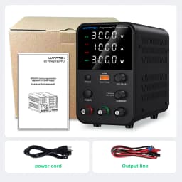 Wanptek Laboratory DC Power Supply 30V 5A 30V 10A 60V 5A 120V 3A Adjustable with USB Fast Charging Bench Switching Power Supply