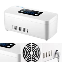 Insulin Cooler Case Portable Diabetic Cooler Box Temperature LED Display Screen Keeping Cooling Insulina with Carrying Bag