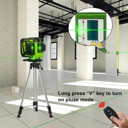 CLUBIONA 12/16 lines Green Beam Cross Laser Level 360 Rotary Self-Leveling Construction Decoration Tools With Remote Control