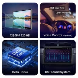 AWESAFE PX9 For BMW X3 E83 2004 2005 2006 - 2012 Car Radio Multimedia Players Navigation GPS 2 din Android CarPlay AutoRadio