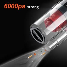 Portable Wireless Vacuum Cleaner Powerful Suction Rechargeable Handheld Vacuum Cleaner Quick Charge for Car Home Pet Hair