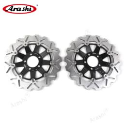 Arashi 1 Pair NINJA ZX6R 1995-2001 CNC Front Brake Disc Rotors For KAWASAKI ZX 6R ZX-6R 600 1995 1996 1997 1998 1999 2000 2001