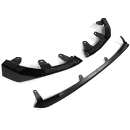 For BMW G42 230i M240i M Sport 2022-2024 Front Bumper Splitter Lip Gloss Black