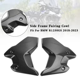 Side Frame Fairing Cowl Guards Radiator Cover for BMW R1250GS 2018-2023 Carbon