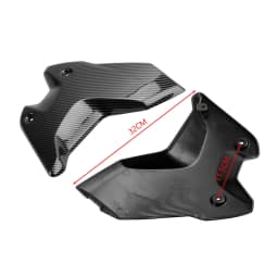 Side Frame Fairing Cowl Guards Radiator Cover for BMW R1250GS 2018-2023 Carbon