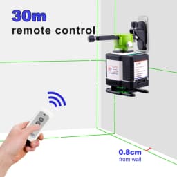 KaiTian Level Laser 360 Professional Green 3D 12 Lines Nivel Cross Horizontal Vertical Electronic Automatic Laser Level Receiver