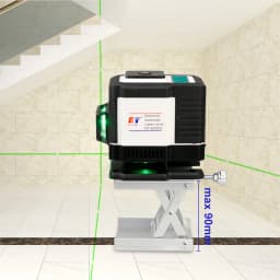 KaiTian Level Laser 360 Professional Green 3D 12 Lines Nivel Cross Horizontal Vertical Electronic Automatic Laser Level Receiver