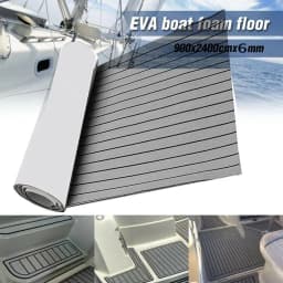 Eva Foam Faux Teak Boot Bodenbelag Eva-Schaum Deckbeschläge für Boote Yacht Marine Bodenbelag Rutschfester Teppich