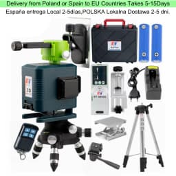 KaiTian 3D 12 Lines Level Laser Nivel Green Line Self-Leveling Horizontal&Vertical Cross Super Powerful 360 Laser Level Receiver