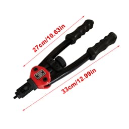 Rivet Nut Tool Hand Blind Riveter, BT‑605 Rivnut Riveting Tools with Nut Setting System M3 M4 M5 M6 M8 M10 M12 Rivets Nuts