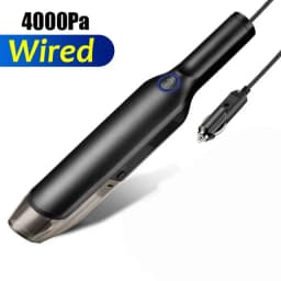 5000Pa/4000Pa Car Vacuum Cleaner Portable Wireless Handheld Mini Auto Vacuum Cleaner Robot for Car Interior Home Wet Dry Vacuum