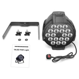U'King 200W LEDs 4 in 1 Par Light Stage Light DMX Light Color Mixing Rainbow Effect Outdoor Led Lamp DJ Lights Party Light Disco