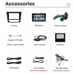AWESAFE PX9 Plus Car Radio For Mercedes Benz E Class W211 2002 - 2009 wireless CarPlay Android Auto No 2 din 2din DVD
