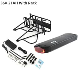 48V 27AH Rear Rack 36V 19.2AH 15Ah 17.5Ah Lithium Powerful Electric Bycicle Batteria Pack for 1500W 1000W 750W 500W 350W