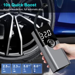 4000mAh Car Air Compressor 150PSI Electric Wireless Portable Tire Inflator Pump for Motorcycle Bicycle Boat AUTO Tyre Balls
