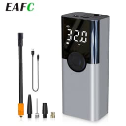 4000mAh Car Air Compressor 150PSI Electric Wireless Portable Tire Inflator Pump for Motorcycle Bicycle Boat AUTO Tyre Balls