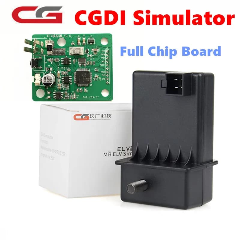 Original CG MB ELV Simulator Replaceable 204/212/207 Car ELV Renew ESL For Benz With CGDI MB For Benz Key Programmer New Release