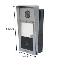 HIKVISION Multi-language 802.3af POE Video intercom KIT,include DS-KV8113-WME1(C) & DS-KH6320-WTE1 & PoE Switch