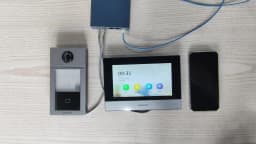 HIKVISION Multi-language 802.3af POE Video intercom KIT,include DS-KV8113-WME1(C) & DS-KH6320-WTE1 & PoE Switch