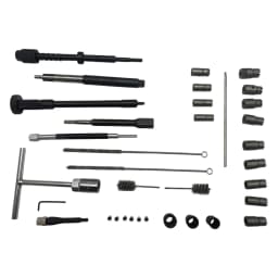 35 PCS Diesel Injektoren Dichtsitz Fräser Injektorsitz Schacht Reiniger Werkzeug TOOLS