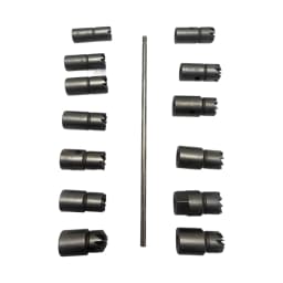 35 PCS Diesel Injektoren Dichtsitz Fräser Injektorsitz Schacht Reiniger Werkzeug TOOLS