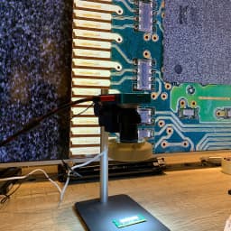 YIZHAN 2K Soldering Microscope HDMI USB 130X C-Mount Lens 38MP Video Take Photos Measurement For PCB Repair Thickened Metal Base