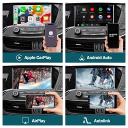 Wireless CarPlay for Buick ENVISION HMI 2.0 2014-2019 Regal LaCrosse Verano Android Auto Mirror Link AirPlay support Camera