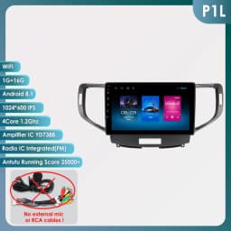 9“7862 Android 12 Autoradio for Honda Accord 8 Acura TSX 2008-2012 Multimedia player GPS navi Stereo 2din Head Unit 4G Carplay