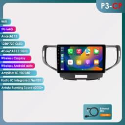 9“7862 Android 12 Autoradio for Honda Accord 8 Acura TSX 2008-2012 Multimedia player GPS navi Stereo 2din Head Unit 4G Carplay