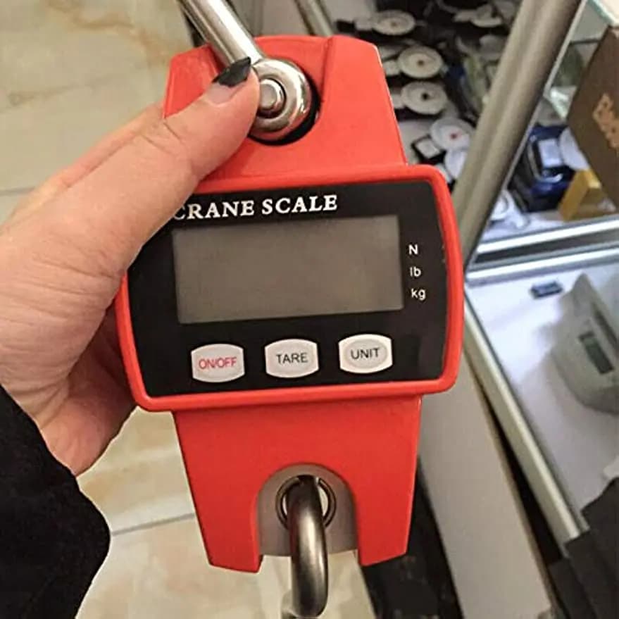 Electronic Hanging Crane Scale LCD Display 661lbs Load For Warehouses, Logistics