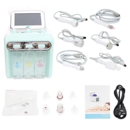 6 in 1 Hydrogen Dermabrasion Facial Beauty Machine Aqua Peeling Deep Cleansing Lifting Water Microdermabrasion Device Skin Care