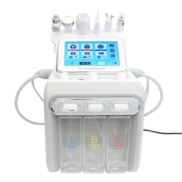 6 in 1 Hydrogen Dermabrasion Facial Beauty Machine Aqua Peeling Deep Cleansing Lifting Water Microdermabrasion Device Skin Care