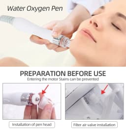 6 in 1 Hydrogen Dermabrasion Facial Beauty Machine Aqua Peeling Deep Cleansing Lifting Water Microdermabrasion Device Skin Care