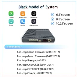 Wireless CarPlay For Jeep Grand Cheokee renegade Compass 2014-17 17-19 years AirPlay Android Mirror Link CarPlay Function