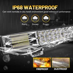 CO LIGHT LED Light Bar 40inch 780W 3 Rows Flood Combo LED Driving Fog Lamp Off Road Lighting LED Work Lights for UTE ATV UTV SUV