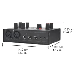 Freeboss 3.5 Stereo Audio Interface 48V PC Recording Guitar 5 CH Input Driver-free External Sound Card For Windows ASIO4ALL UC86