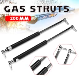 2pcs Universal 200mm 200N Car Gas Strut Bars Bonnet Hood Rear Trunk Tailgate Boot Shock Lift Strut Support Gas Spring RV Window