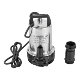 DC12V Electric Water Pump, 160W High Power Submersible Pump, 8m Max Lift 50L/min Flow, Low Noise Electric Pump for Farm Garden Well Irrigation